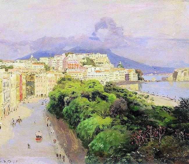 Nikolay Nikanorovich Dubovskoy Naples oil painting picture
